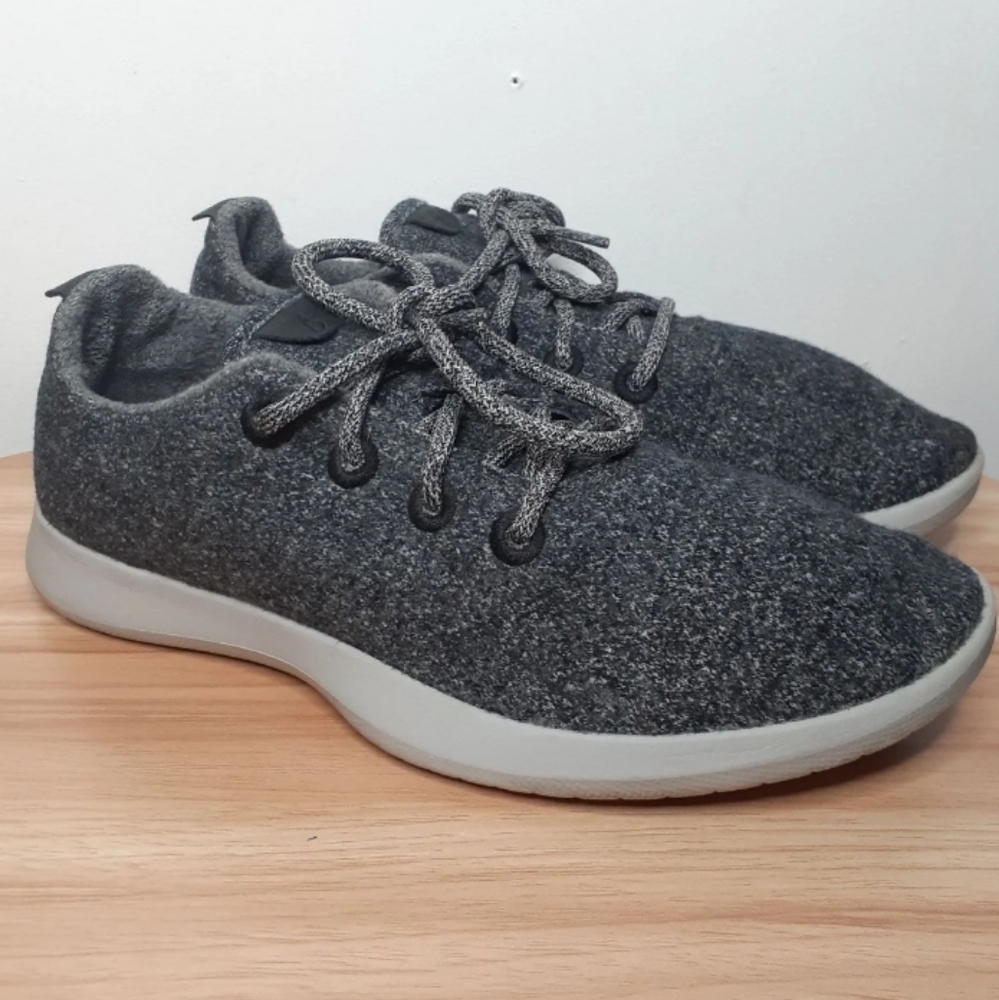 Allbirds Sneakers Men's Size 10 Gray Wool